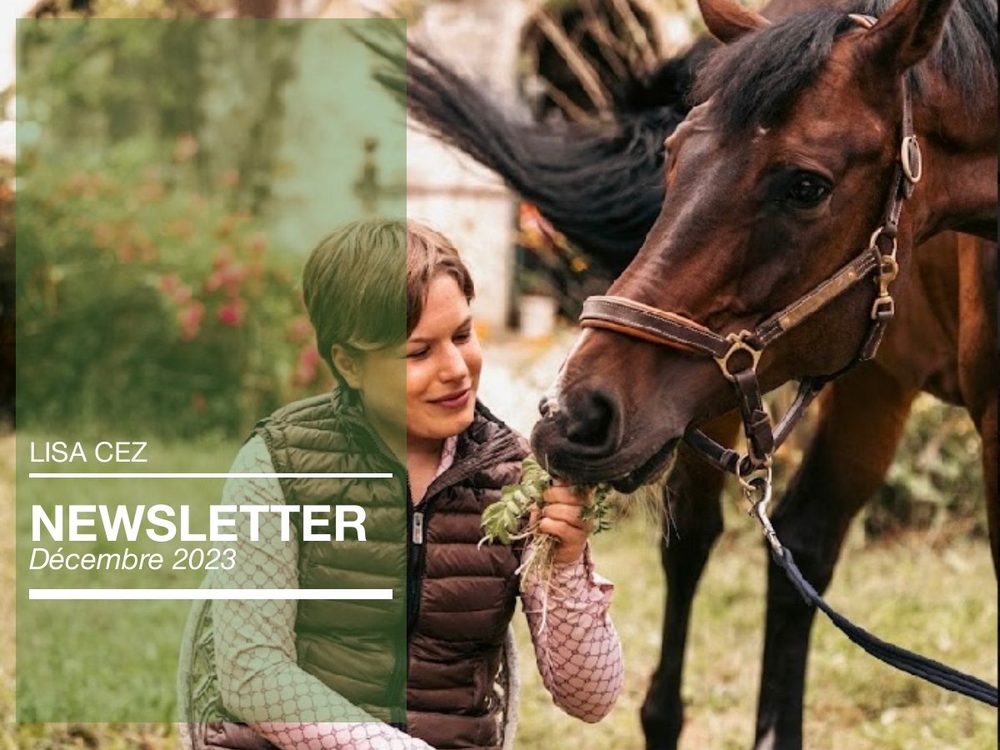 Couverture de la newsletter de Lisa Cez, décembre 2023