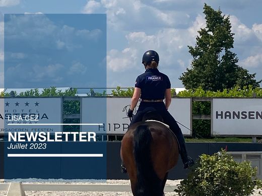Couverture de la newsletter de Lisa Cez, juillet 2023