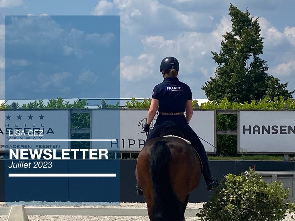 Couverture de la newsletter de Lisa Cez, juillet 2023