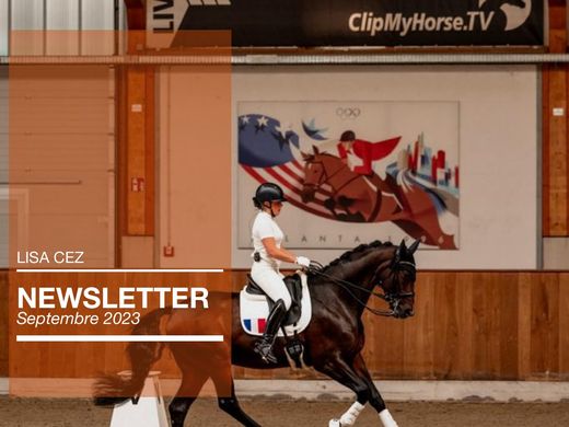 Couverture de la newsletter de Lisa Cez, septembre 2023