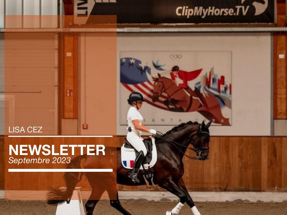 Couverture de la newsletter de Lisa Cez, septembre 2023