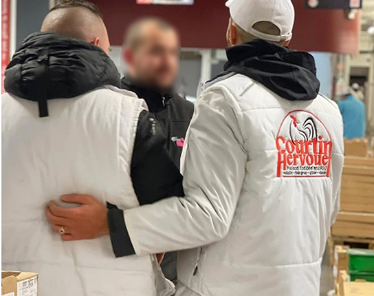 Déclinaison du logo sur l’équipement