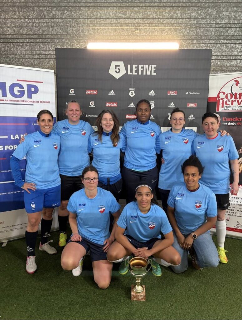 L'équipe FFPEP IPA 94 au tournoi de futsal de Morangis