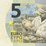 Billet imaginaire de 5 euros aux couleurs de Courtin Hervouet